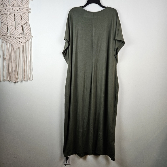 Universal Standard Green Maxi Dress Size XL 26-28 - Picture 5 of 8